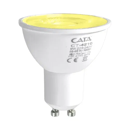 Cata 9W Dimlenebilir Led Çanak Ampul GU10 Duy 3000K (Günışığı) CT-4210G - 1