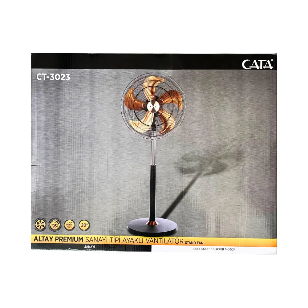 Cata Altay Ayaklı Sanayi Tipi Vantilatör CT-3023 - 3