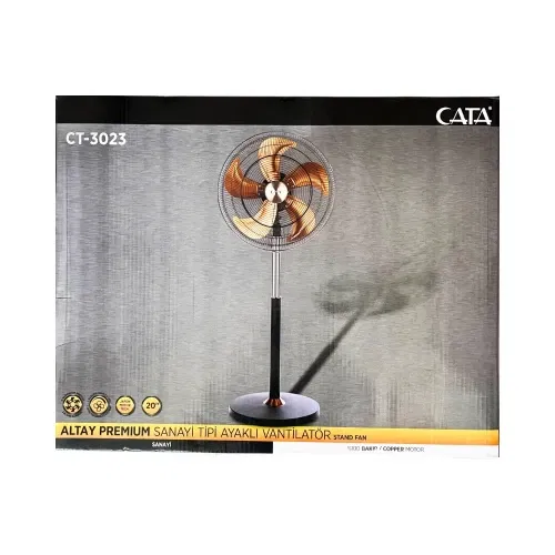 Cata Altay Ayaklı Sanayi Tipi Vantilatör CT-3023 - 3