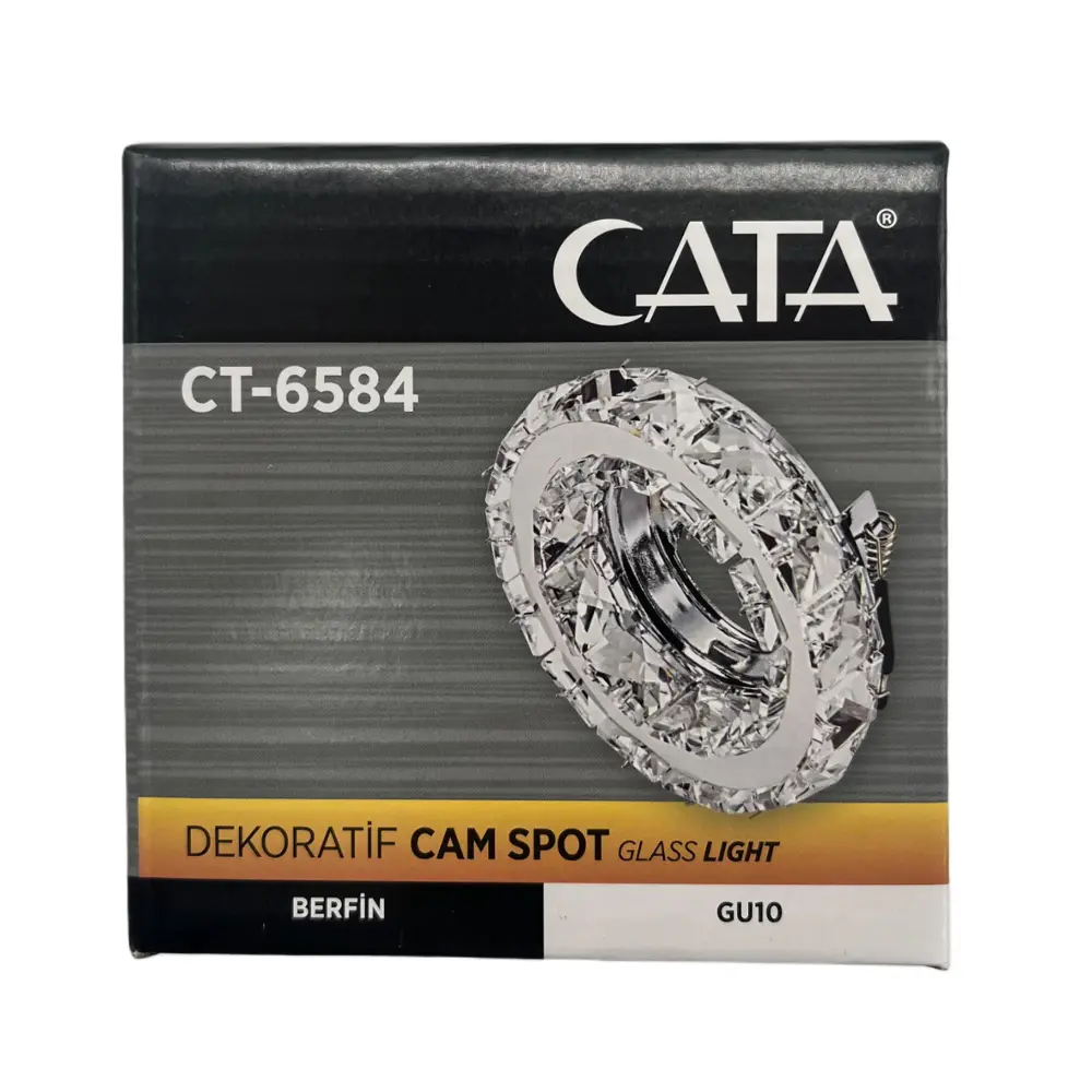 Cata Berfin Cam Spot Armatür Boş Kasa CT-6584 - 4