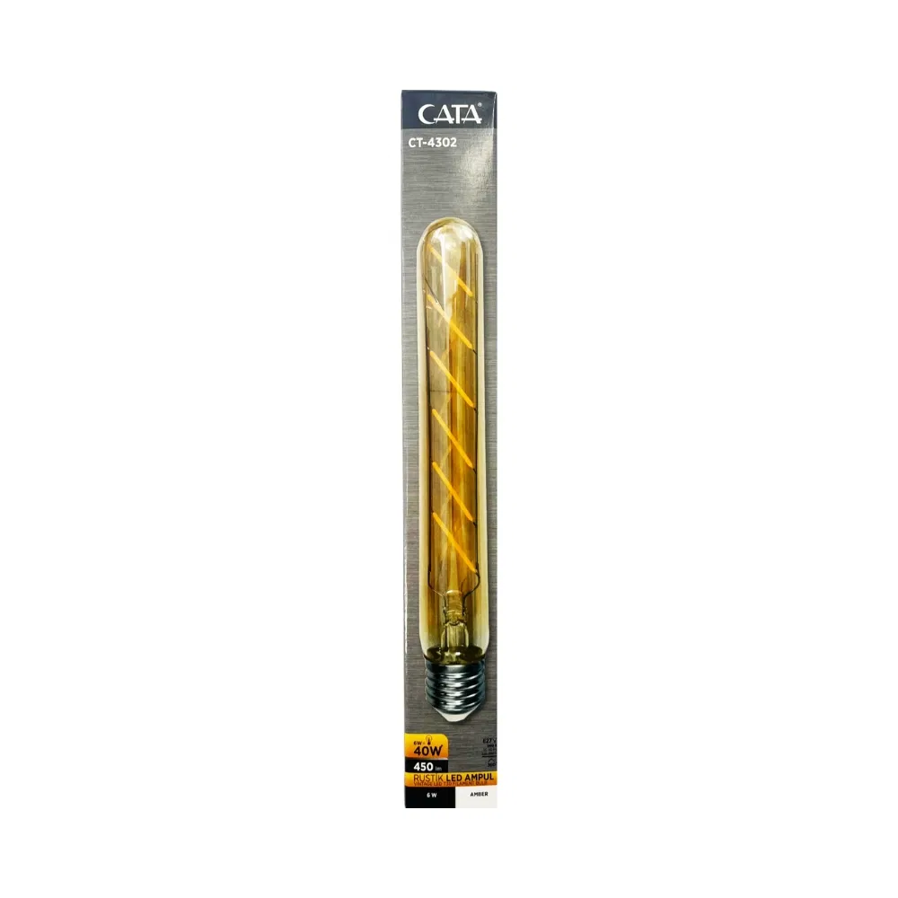 Cata CT-4302 6W Dekoratif Rustik Led Ampul Amber Işık Rengi - 3
