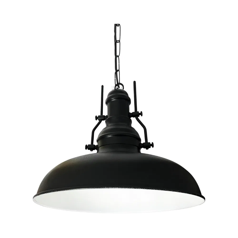 Cata Dekoratif Sarkıt Armatür (Siyah+Beyaz Duy+32cm) CT-8307 - 1