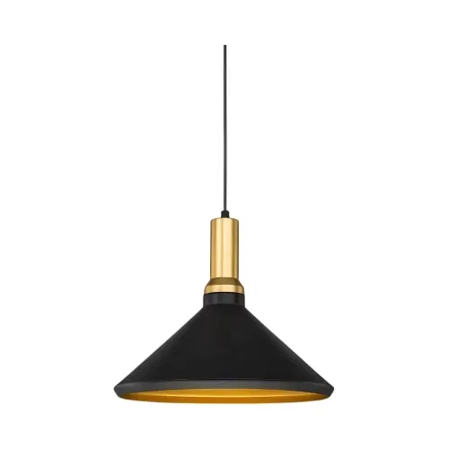 Cata Dekoratif Sarkıt Armatür (Siyah+Gold Duy+35cm) CT-8201 - 1