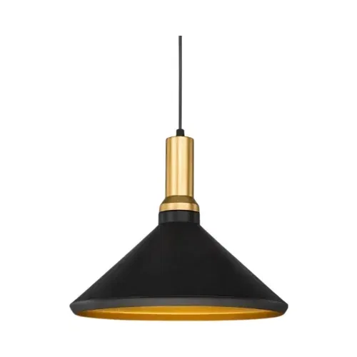 Cata Dekoratif Sarkıt Armatür (Siyah+Gold Duy+35cm) CT-8201 - 1