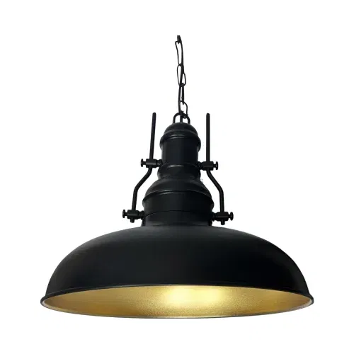 Cata Dekoratif Sarkıt Armatür (Siyah+Gold Duy+32cm) CT-8250 - 1