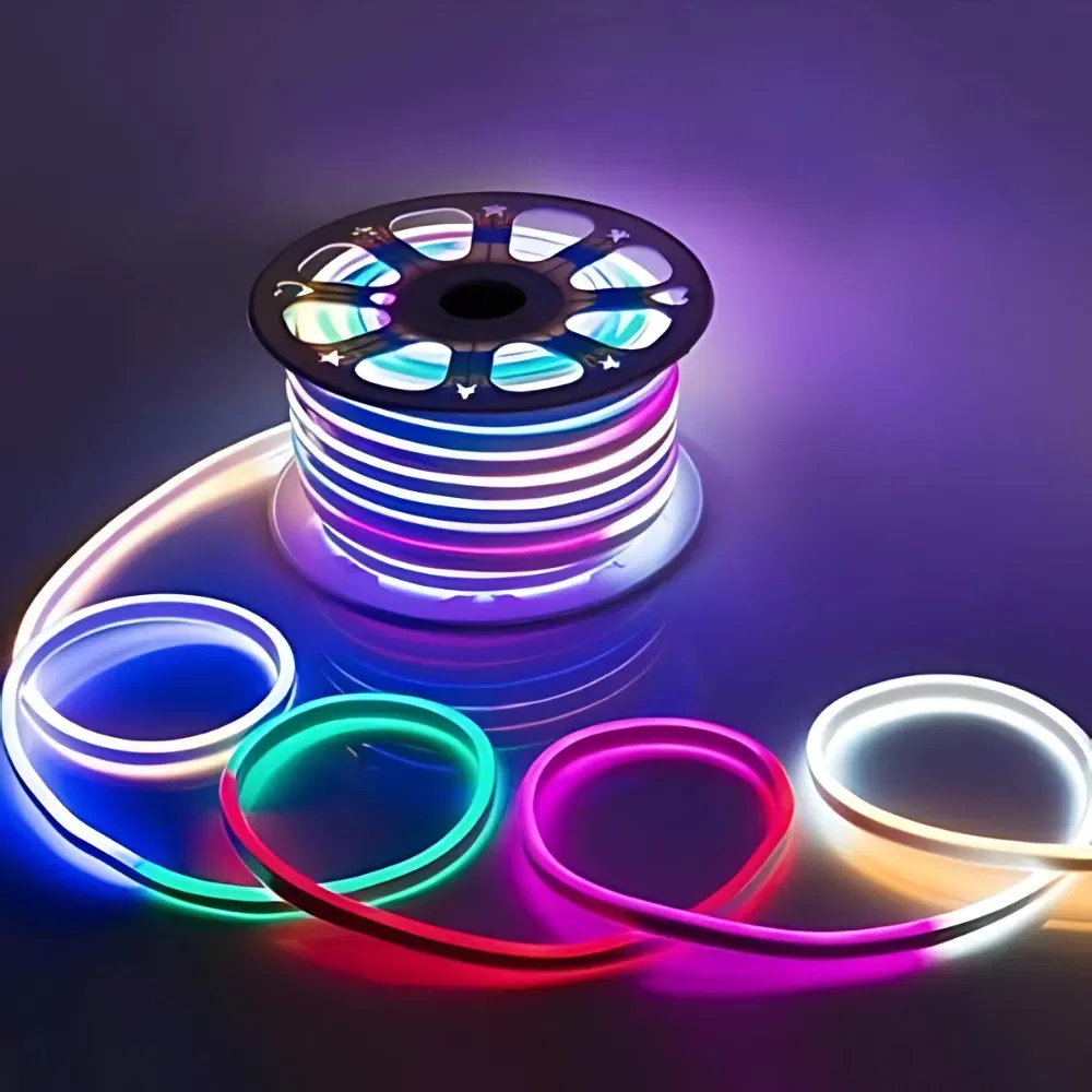 Cata 12V Dış Mekan Neon Led-50m RGB CT-4465 - 1