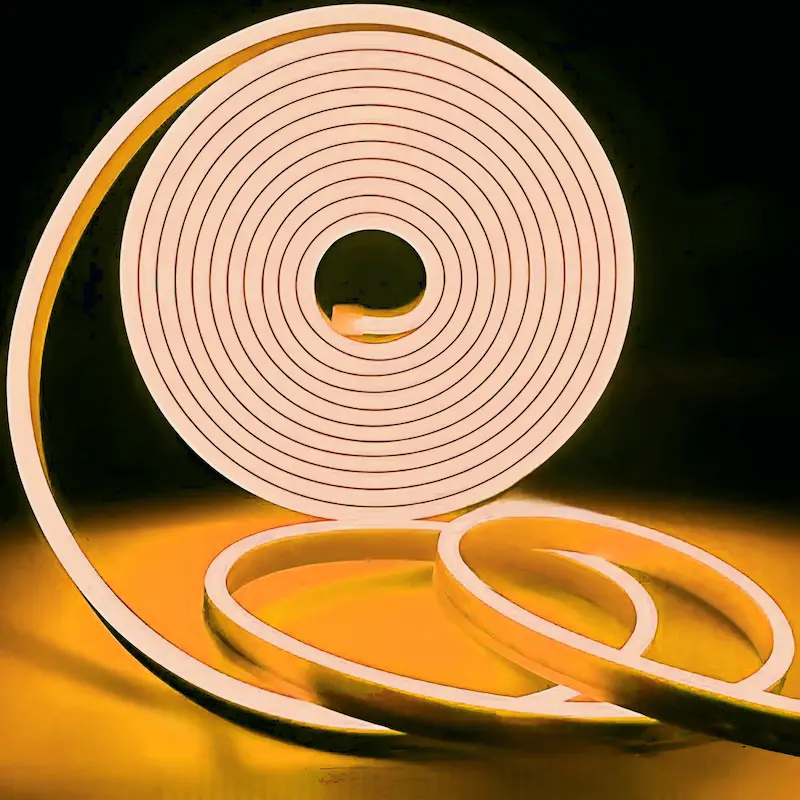 Cata 12V Dış Mekan Neon Led-50m (Amber) CT-4455A - Cata