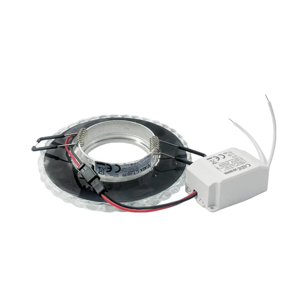Cata İpek Kristal Cam Spot Boş Kasa CT-6639 - 2