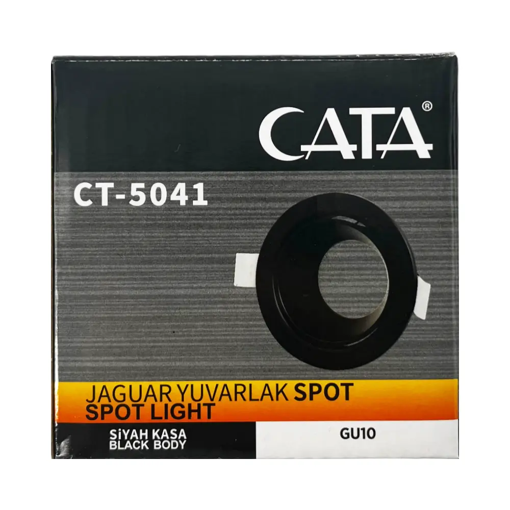 Cata Jaguar Yuvarlak Spot Siyah Kasa CT-5041 - 4