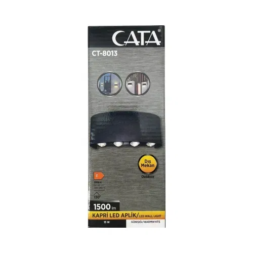 Cata Kapri Çift Yönlü Led Aplik Günışığı (3200K) CT-8013G - 5