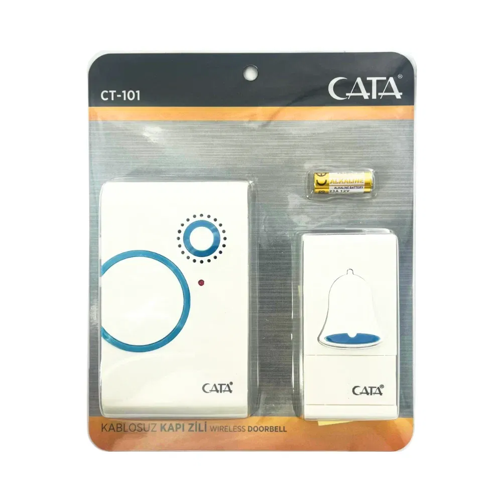 Cata Kumandalı (Kablosuz) Kapı Zili CT-101 - 4