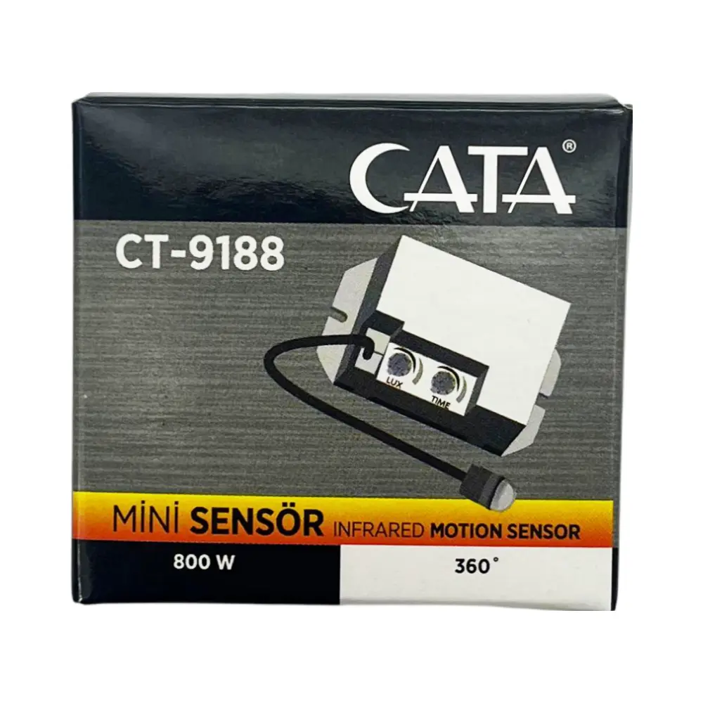 Cata Mini Hareket Sensörü 800W CT-9188 - 3