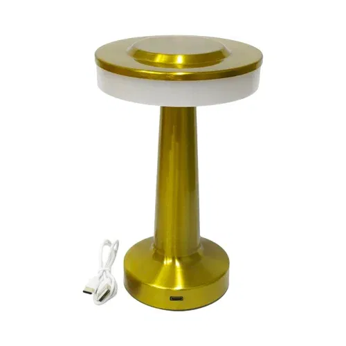 Cata Oslo Şajlı Gold Masa Lambası 3 Renkli CT-8435 - 2