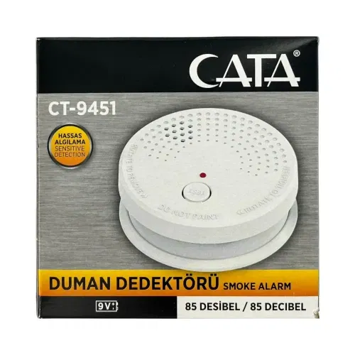 Cata Duman Dedektörü (Pilsiz) CT-9451 - 4