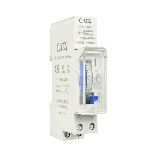 Cata W-Otomat Tipi Zaman Saati Analog Timer 3500W CT-9184 - 1