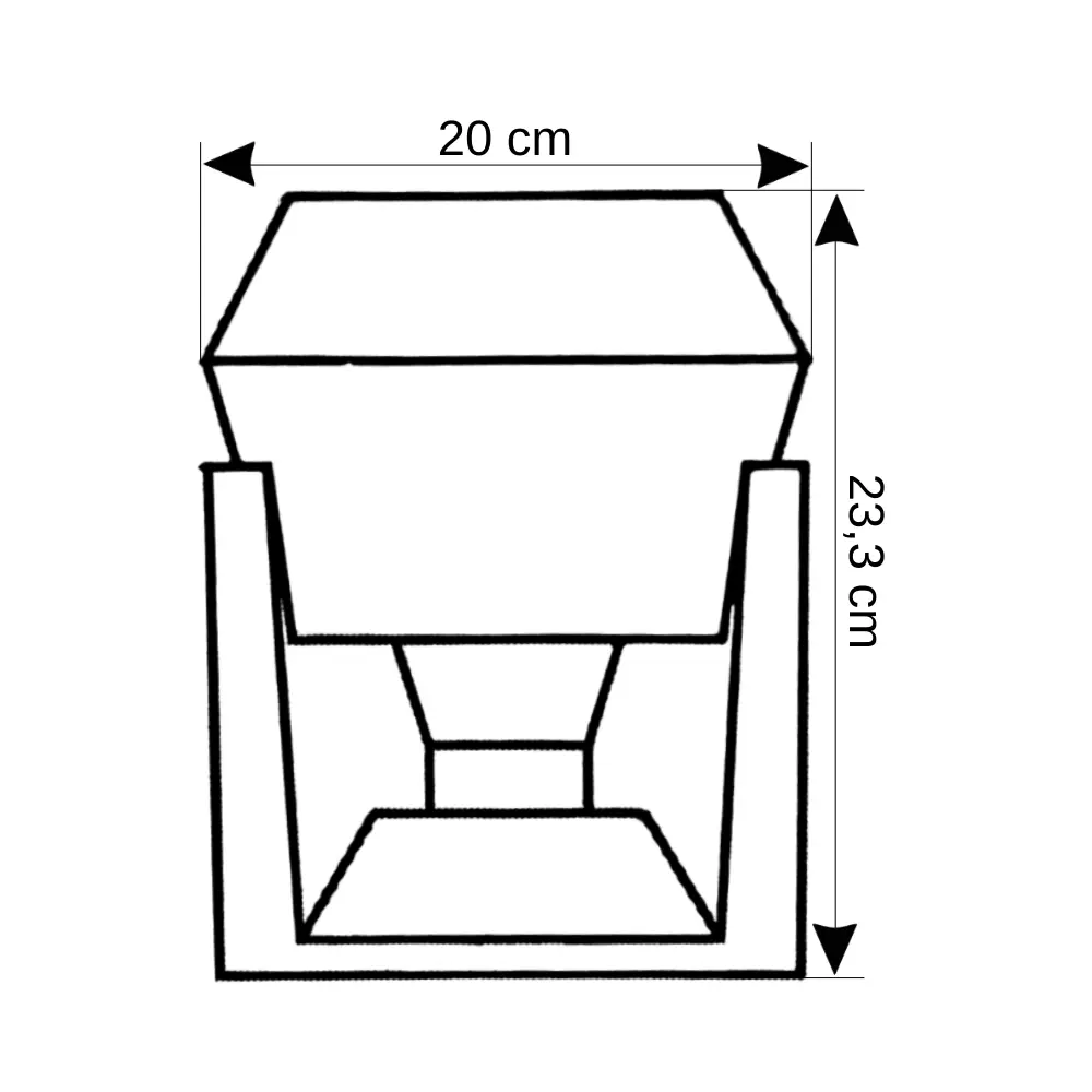 Cata Sicilya E27 Duylu Setüstü Armatür CT-7025 - 2