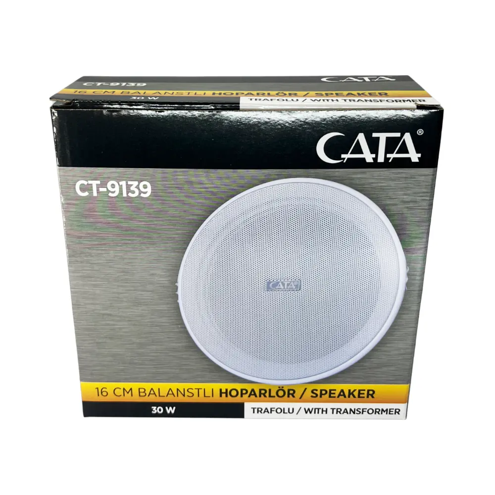 Cata Sıvaaltı 14cm Balastlı Hoparlör 30W CT-9139 - 4