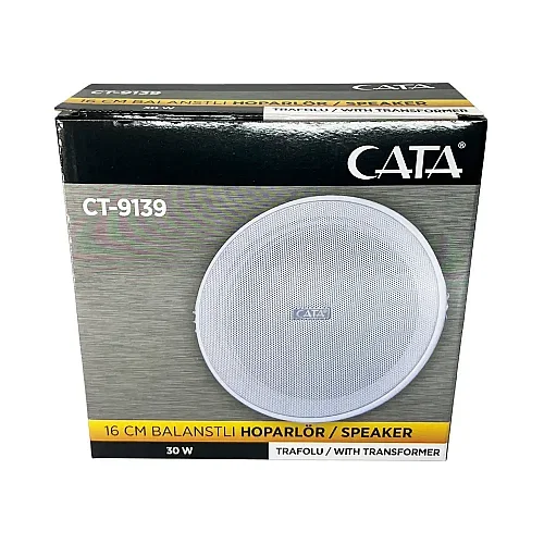 Cata Sıvaaltı 14cm Balastlı Hoparlör 30W CT-9139 - 4