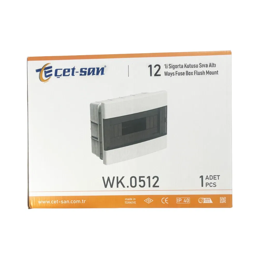 Çetsan 12'li Sıvaaltı Sigorta Kutusu Desire TSE'li WK.05122 - 4