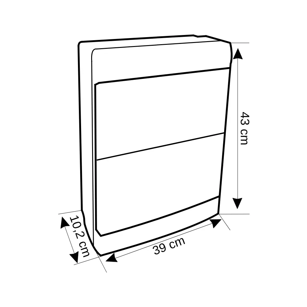 Çetsan 36'lı Sıvaüstü Sigorta Kutusu Desire TSE'li WK.05361 - 3