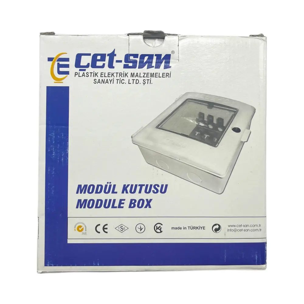 Çetsan 40 Aboneli Çatılı Dahili Telefon Kutusu TK.0419 - 4