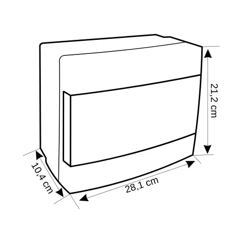 Çetsan Sıvaaltı 12'li Sigorta Kutusu Eko WK.0512 - 3