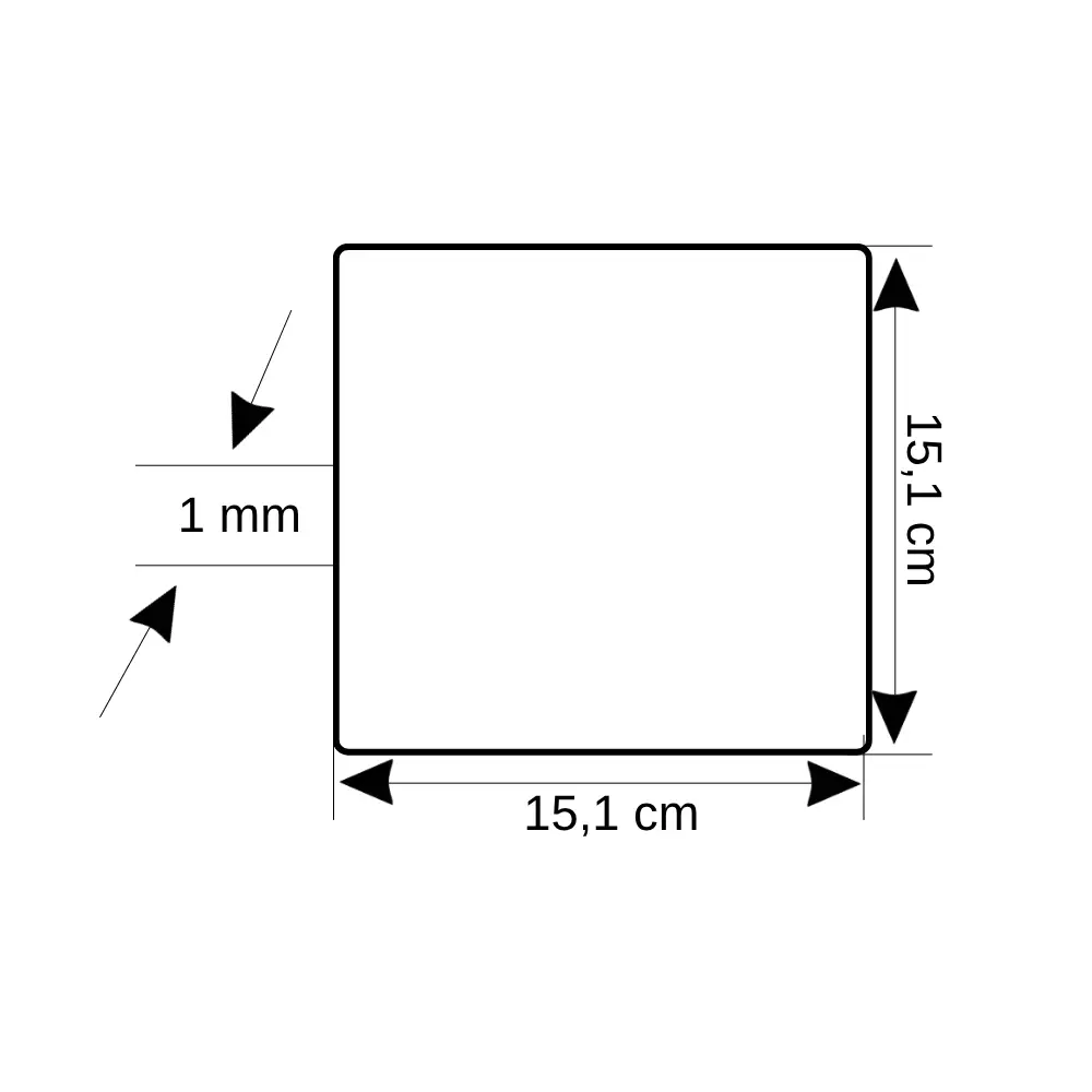 Çetsan Sıvaaltı ABS Kare Buat Kapağı 120x120X48mm KB.0362 - 2