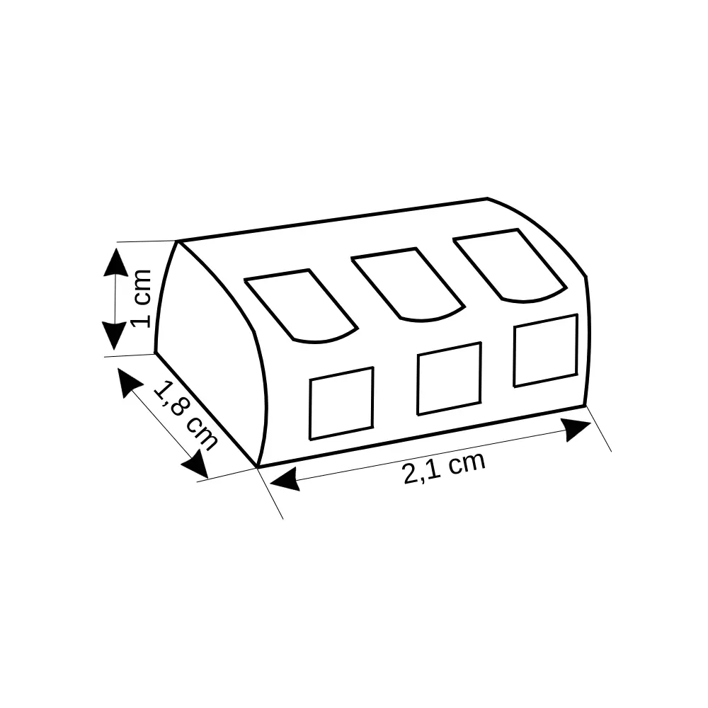 Conext 3 Kutuplu Mandallı Çok Amaçlı Klemens (0,2-2,5mm) - 2