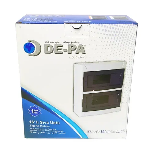 Depa 16'lı Sıvaüstü Sigorta Kutusu 91016 - 4