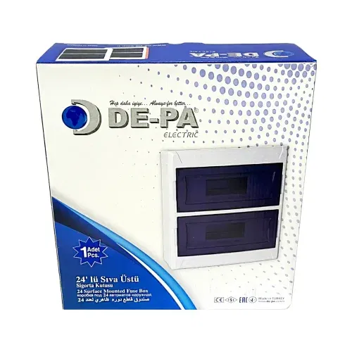 Depa 24'lü Sıvaüstü Sigorta Kutusu 91024 - 4