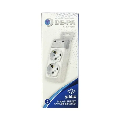 Depa 2'li Topraklı Grup Priz (Klemensli)-920100 - 3