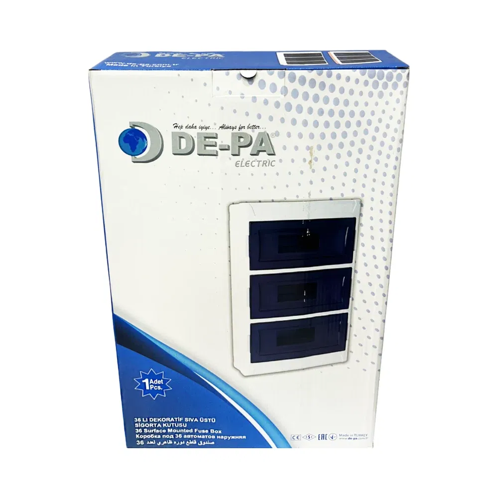 Depa 36'lı Sıvaüstü Sigorta Kutusu 91036 - 4