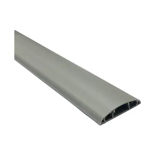 Depa 90x20mm Gri İçten Bölmeli Balık Sırtı Kablo Kanalı 09002012(1m) - 2