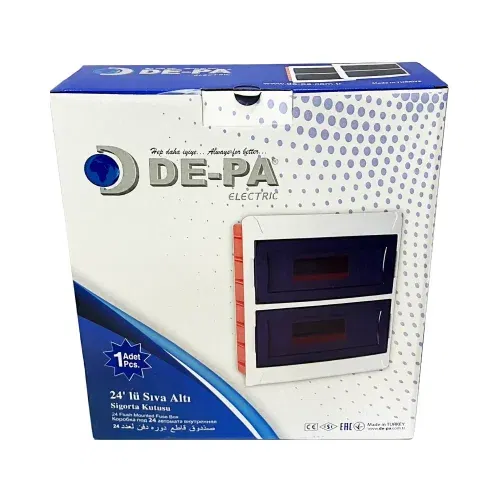 Depa Sıvaaltı 24'lü Sigorta Kutusu 91124 - 4