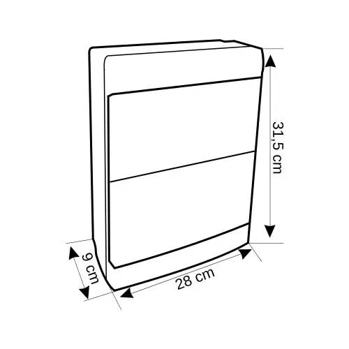 Depa Sıvaaltı 24'lü Sigorta Kutusu 91124 - 3