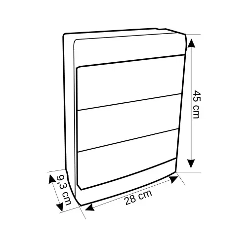 Depa Sıvaaltı 36'lı Sigorta Kutusu 91136 - 3