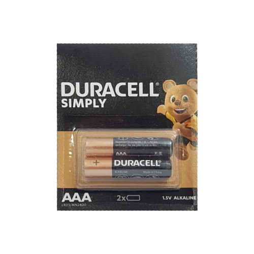 Duracell 1,5V AAA İnce Pil Alkalin (2'li Paket) - Duracell