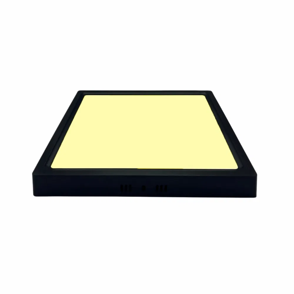 Edson 24W Siyah Kasa Sıvaüstü Kare Panel Led 3000K (G.ışığı) ED-1133 - 1