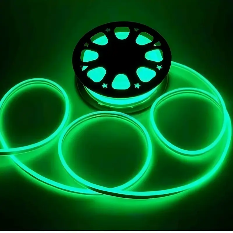 Edson 220V Dış Mekan Neon Led-50m (Yeşil) ED-2084 - Edson