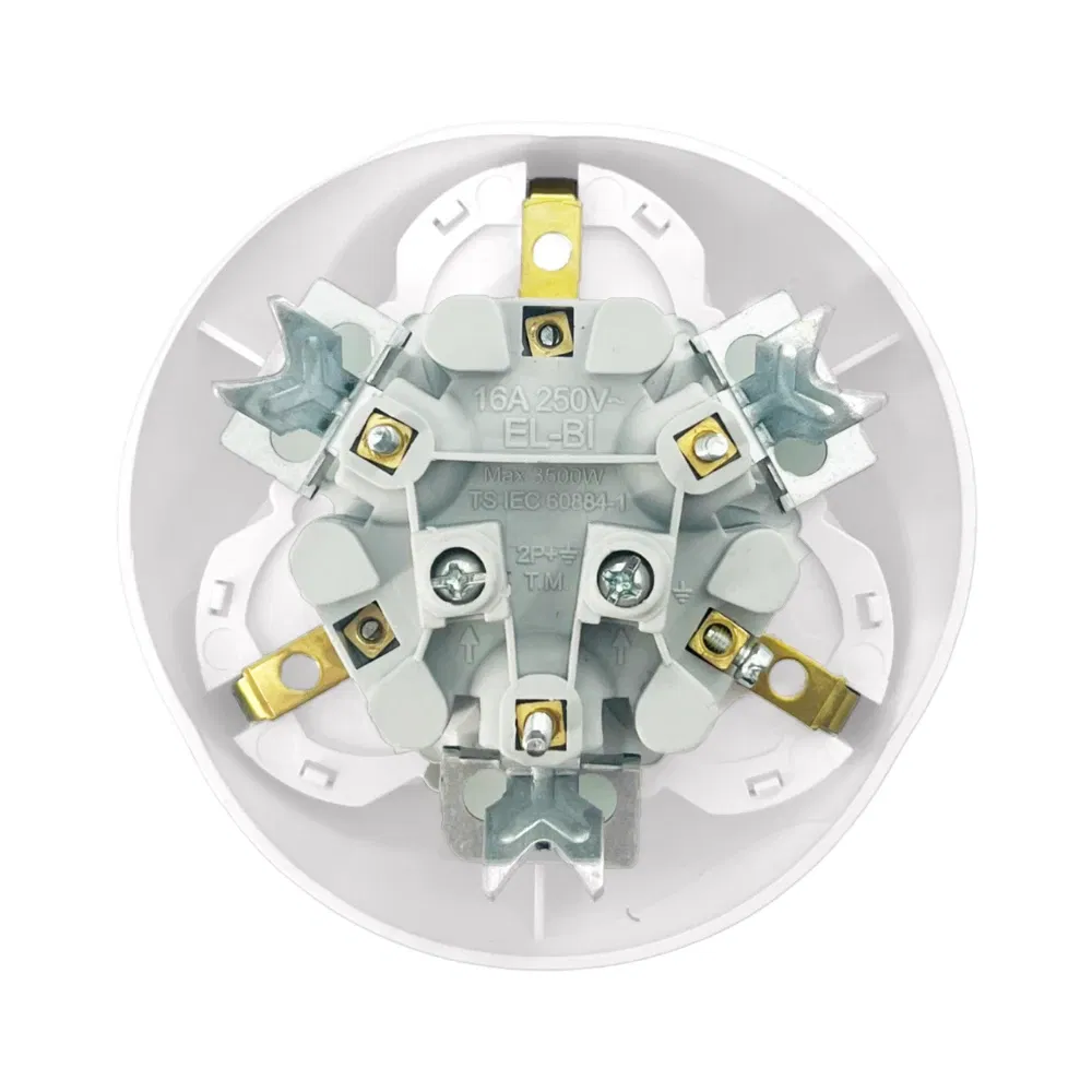 Elbi Sıvaaltı 3'lü Topraklı Priz - 2