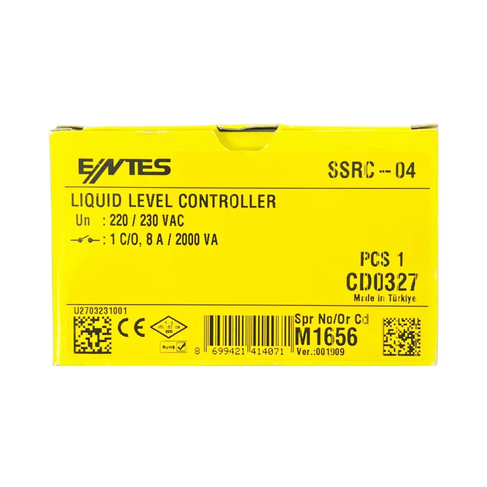 Entes Sıvı Seviye Kontrol Rölesi SSRC-04 - 4