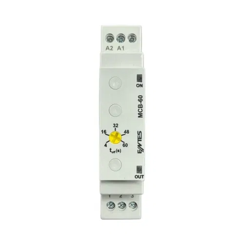 Entes Zaman Rölesi MCB-60 12-240V Ac/Dc 2-60 Sn. - 1