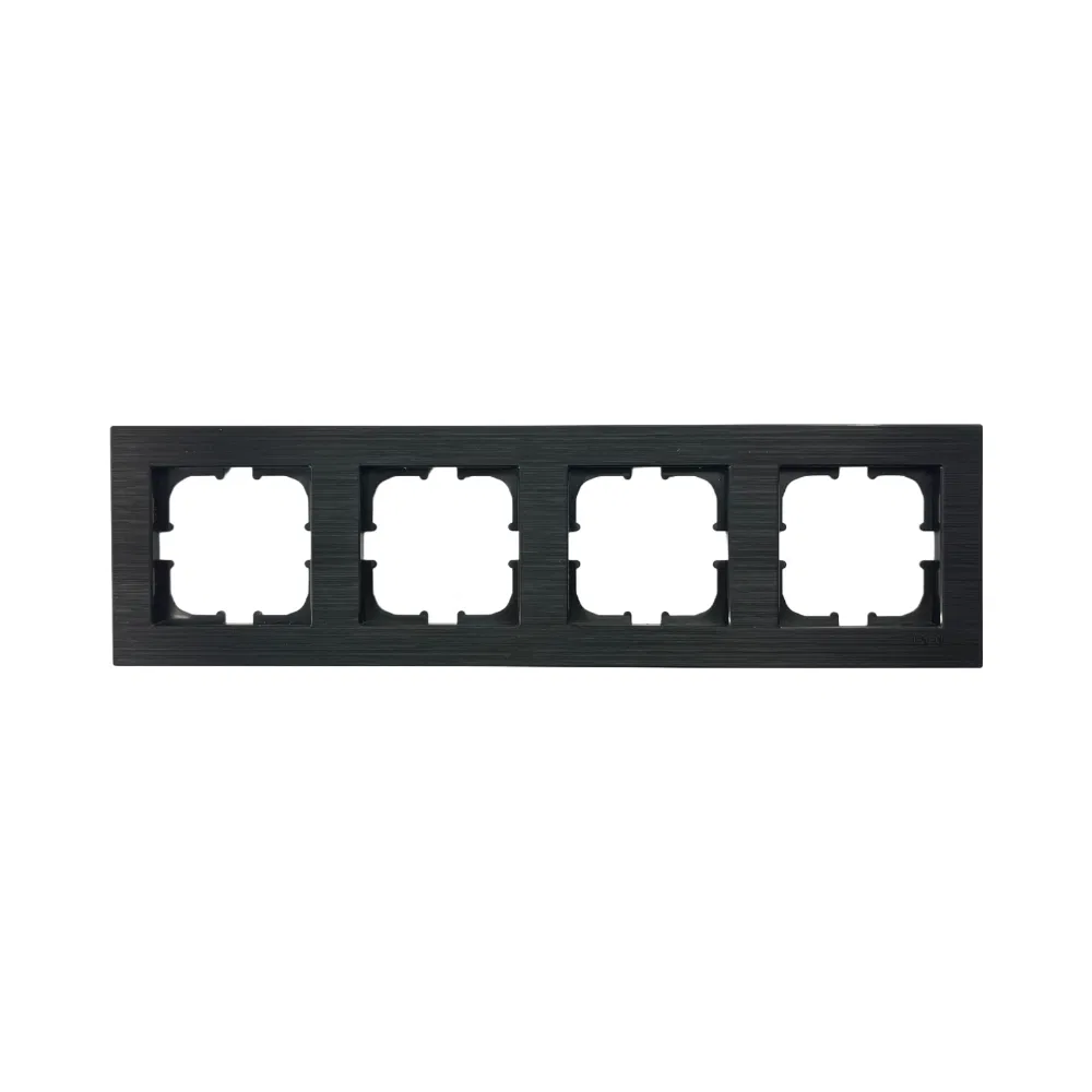 Exen Comfort Dörtlü Çerçeve Space Black - 1