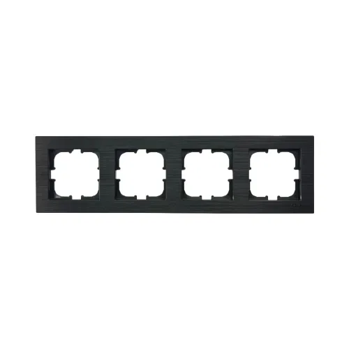 Exen Comfort Dörtlü Çerçeve Space Black - 1