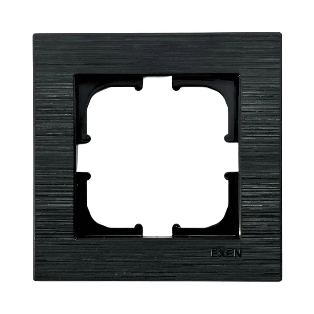 Exen Comfort Tekli Çerçeve Space Black - 1
