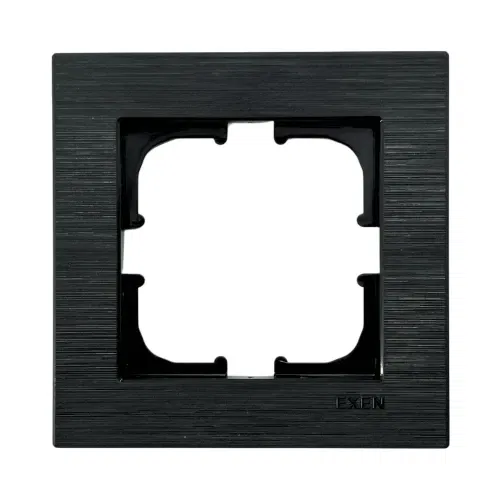 Exen Comfort Tekli Çerçeve Space Black - 1