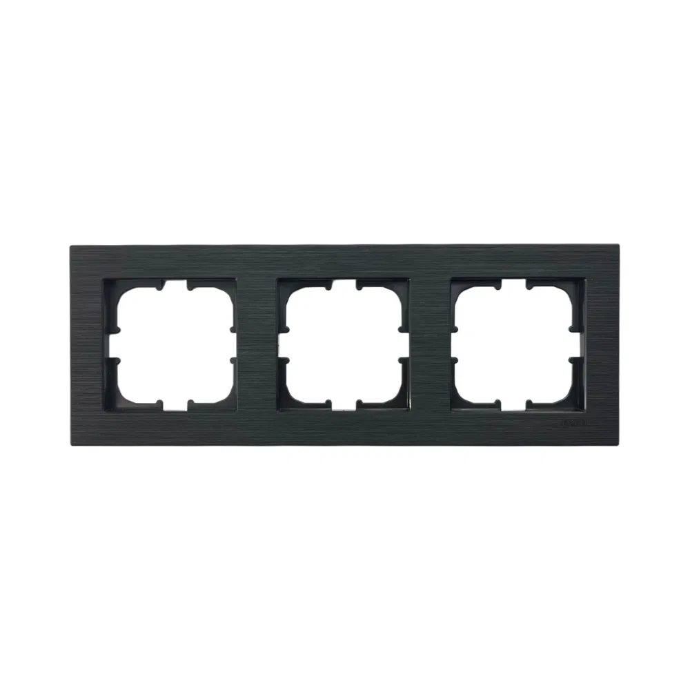Exen Comfort Üçlü Çerçeve Space Black - 1