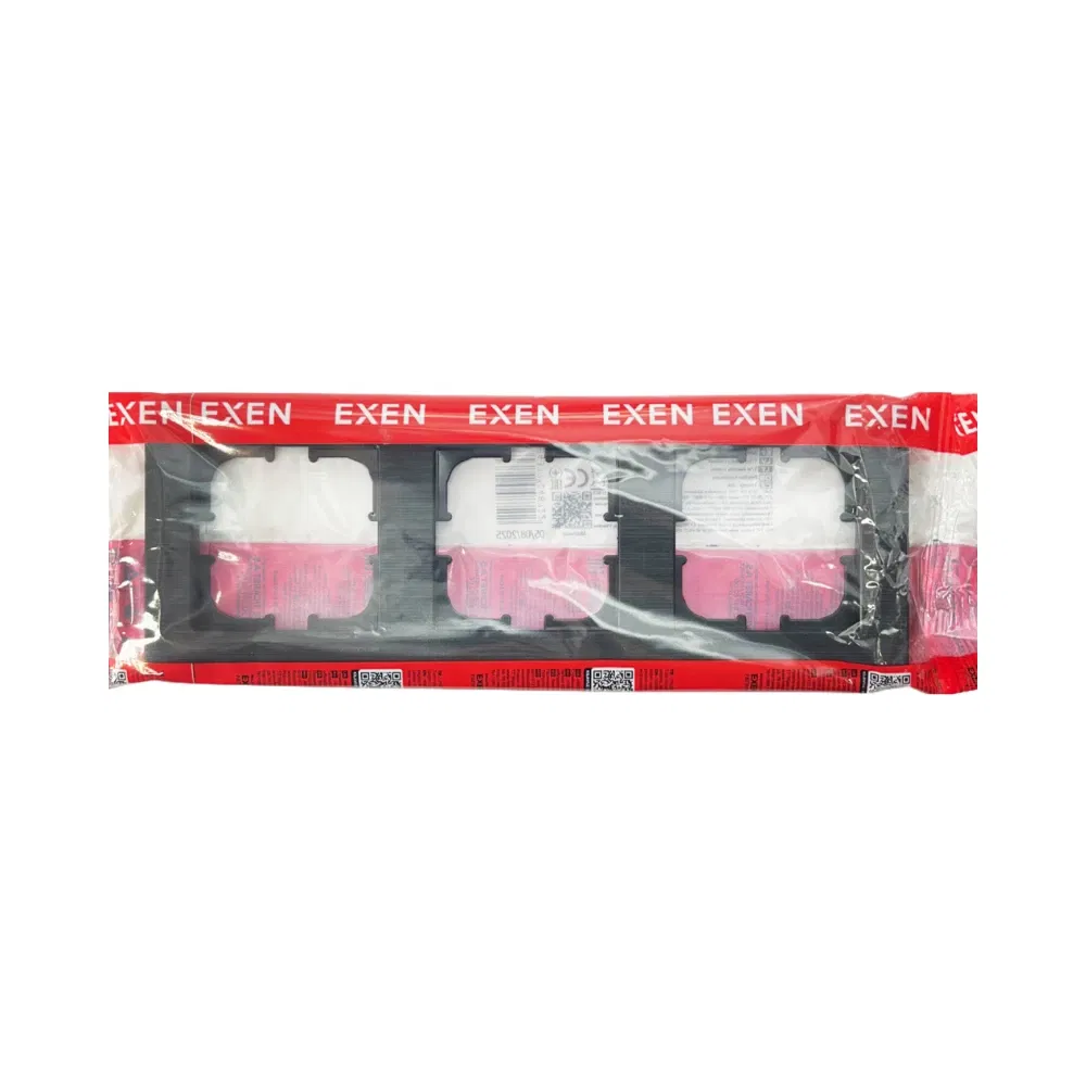 Exen Comfort Üçlü Çerçeve Space Black - 2
