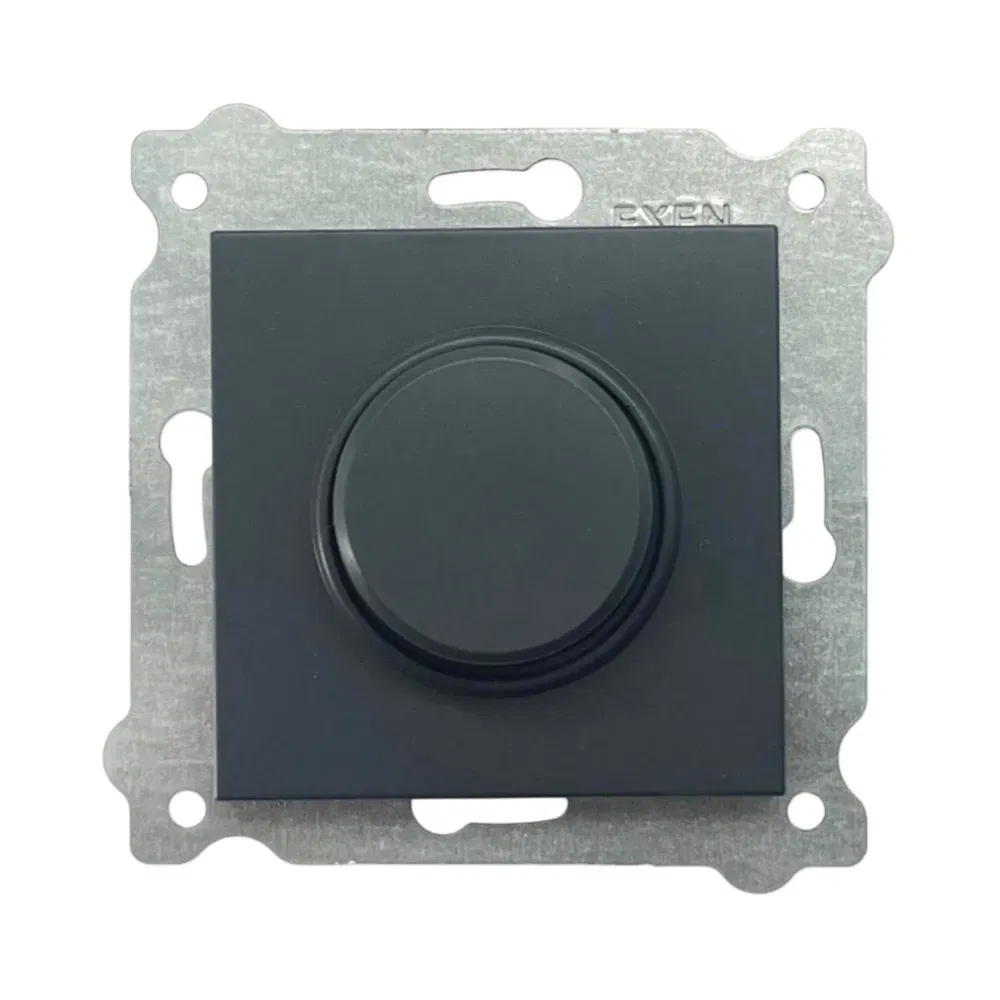 Exen Karel-Odak Dimmer 800W Mekanizma Füme (Çerçeve Hariç) - 1