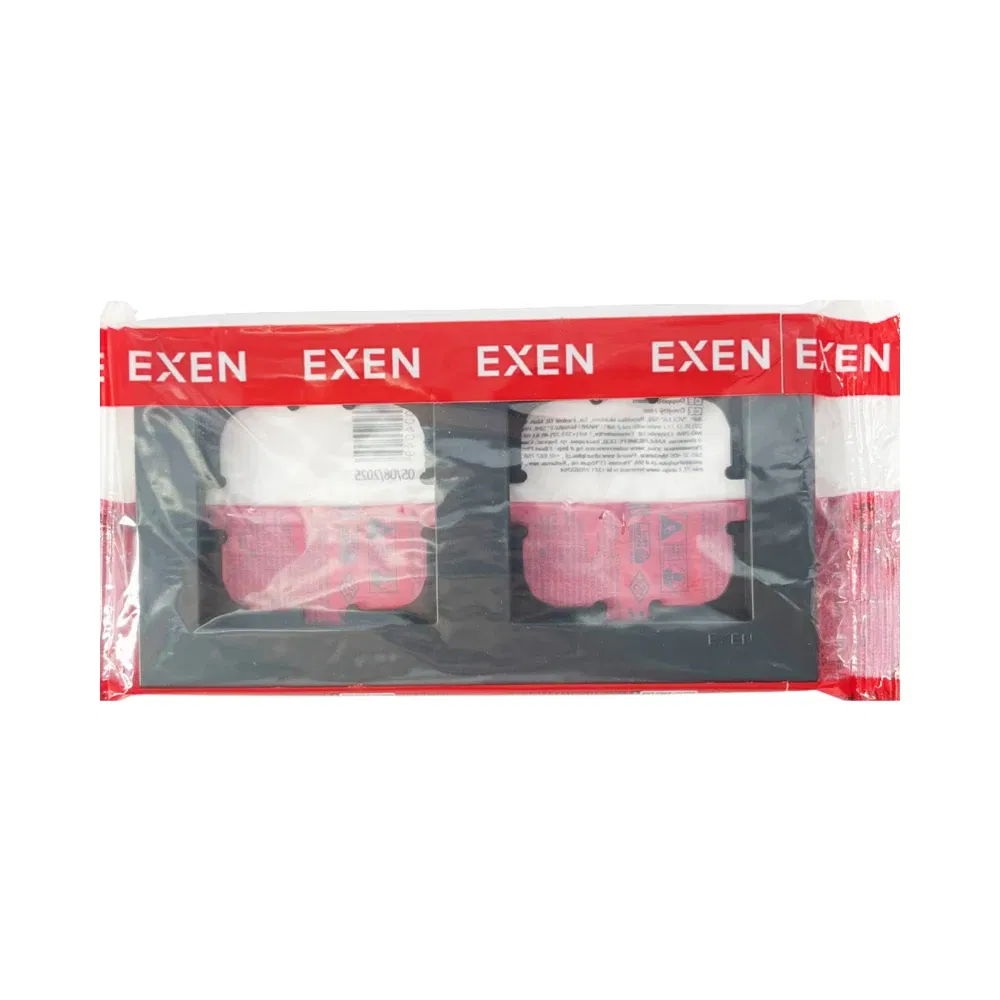 Exen Karel İkili Yatay Çerçeve Füme - 2